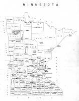 Minnesota State Map, Morrison County 1958